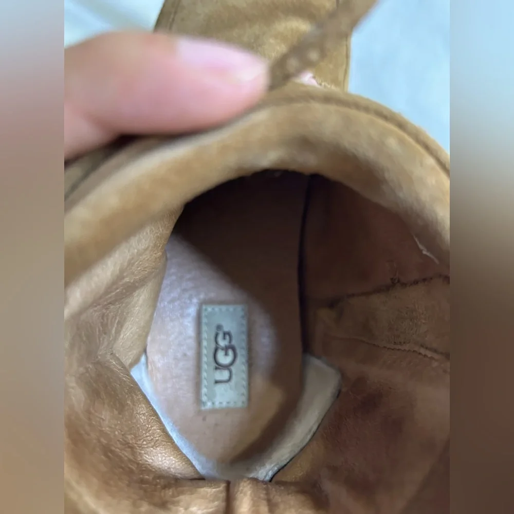 UGG Women's Tan Suede Ankle Boots